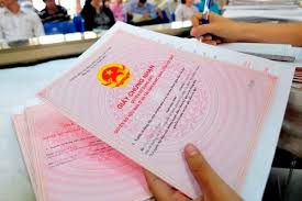 Tư vấn thủ tục làm sổ hồng